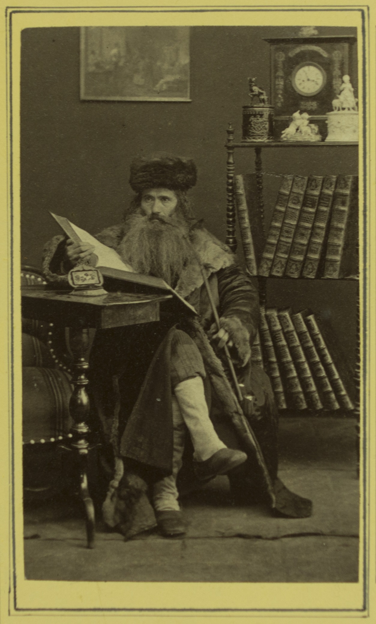 Jew from Przemyśl photo Bernard Henner the Elder, ca 1880 Museum of Ehnography and Craft Arts.jpg